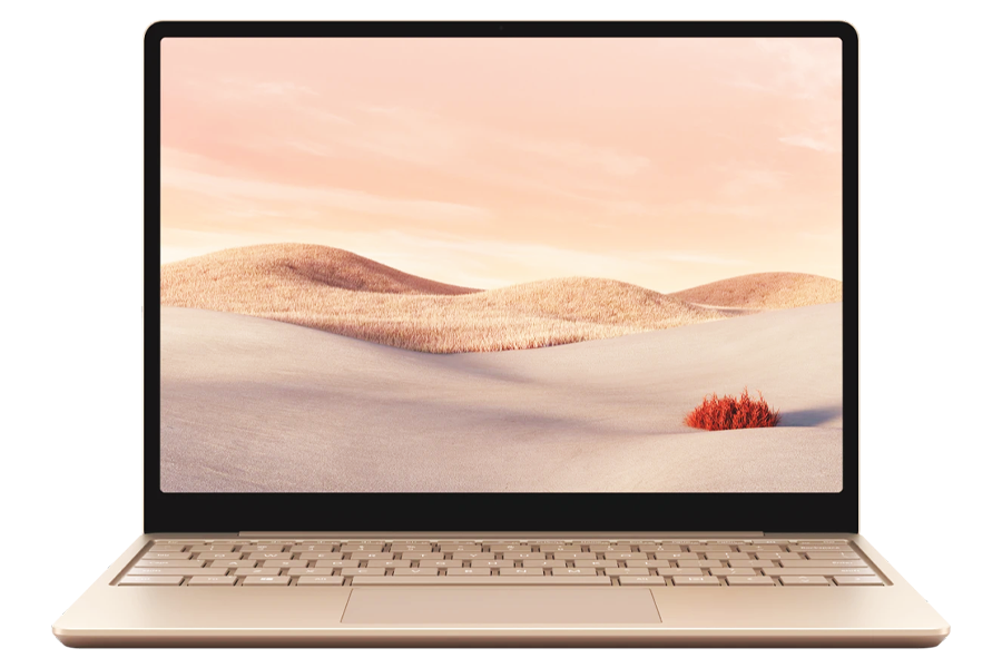 Microsoft Surface Laptop Go in Sandstone Color