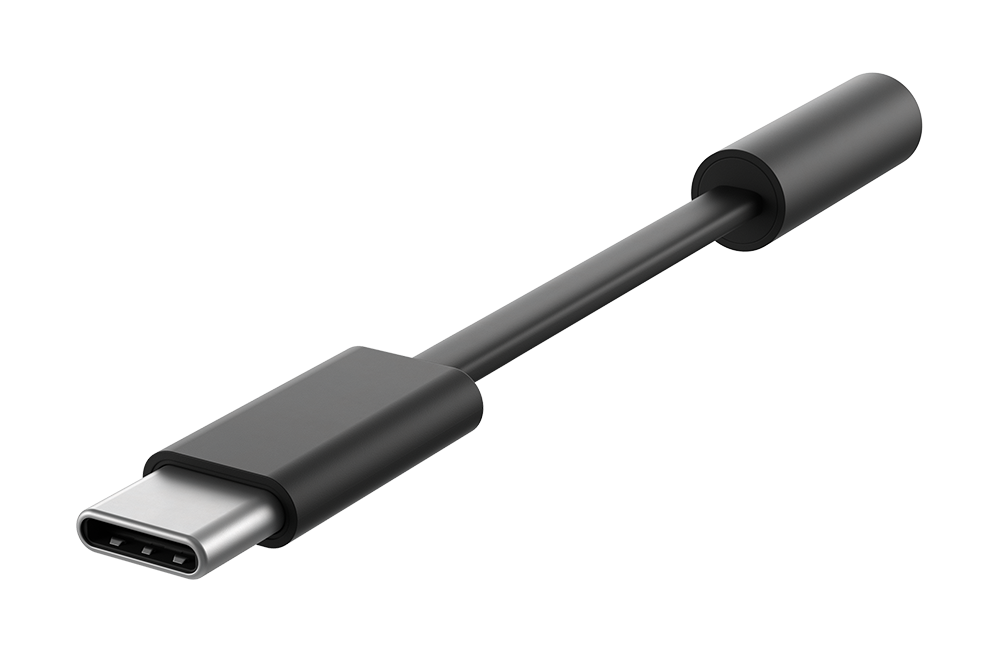 Surface USB-C to 3.5mm Audio Adapter