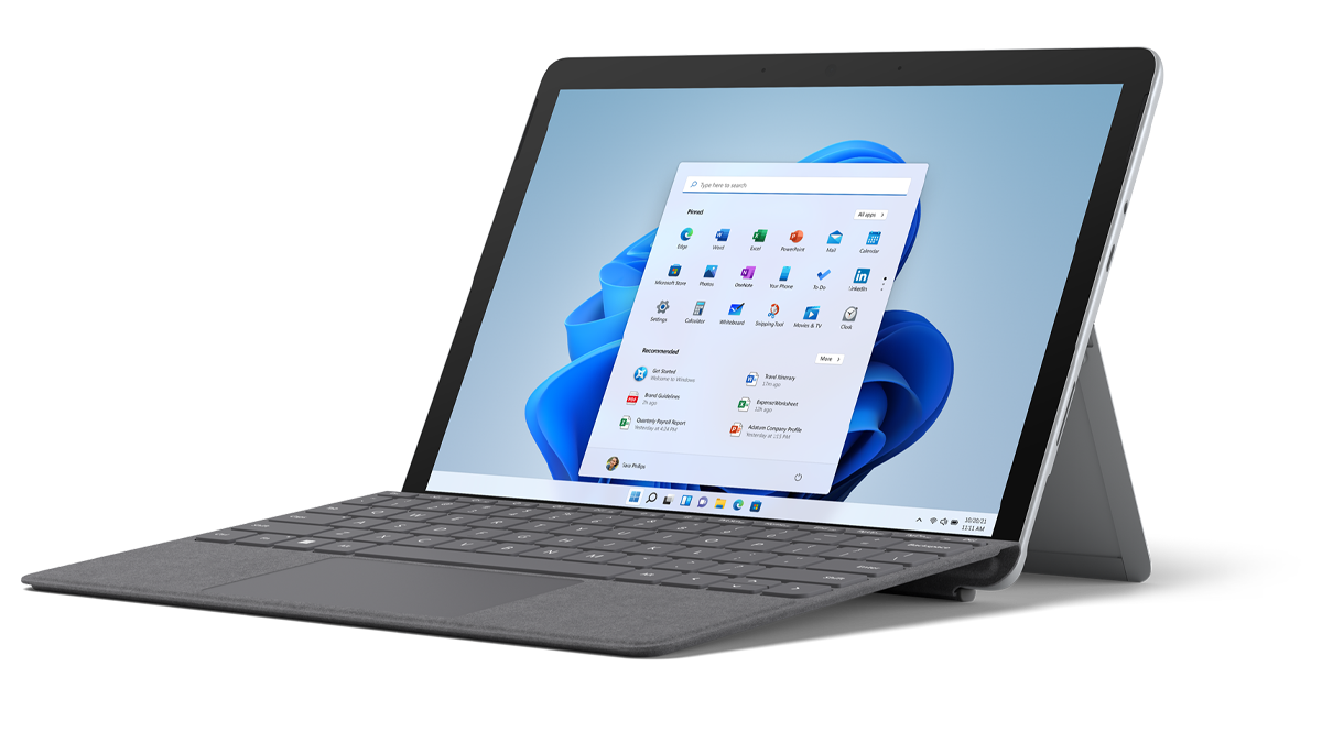 Surface Go 3 in Laptop Mode