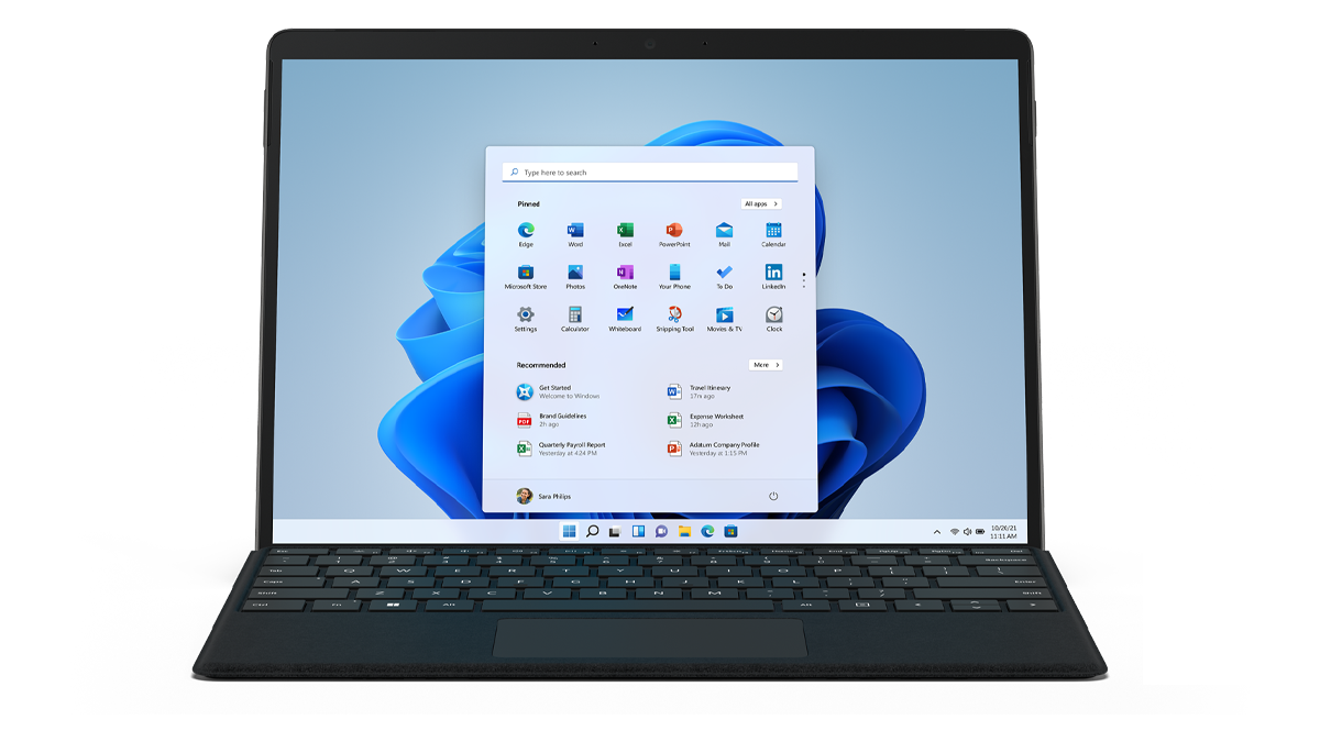 Surface Pro 8 with Type Cover